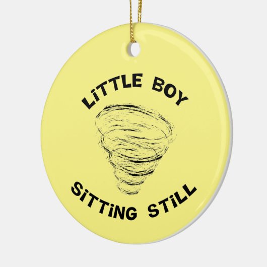 Décoration En Céramique Garçon Tornado (Gauche)