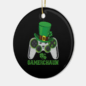 Décoration En Céramique Garçons lutins de jeu vidéo Saint-Patrick gamer (Gauche)