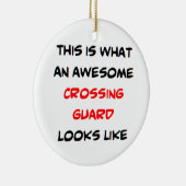 Décoration En Céramique garde de passage, génial (Droite)