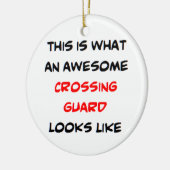 Décoration En Céramique garde de passage, génial (Gauche)