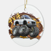 Décoration En Céramique Garde forestière blanche (Gauche)