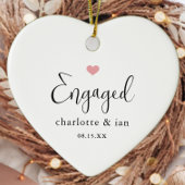 Décoration En Céramique Garde-photo couple engagé