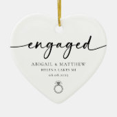 Décoration En Céramique Garde-photos de calligraphie engagée (Devant)