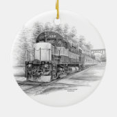 Décoration En Céramique Gare de Brecksville (CVNP) (Dos)