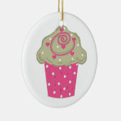 Décoration En Céramique Gâteau rose chaud (Droite)