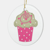 Décoration En Céramique Gâteau rose chaud (Gauche)