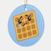 Décoration En Céramique Gaufre triste (Gauche)