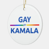 Décoration En Céramique Gay pour Kamala Harris (Gauche)