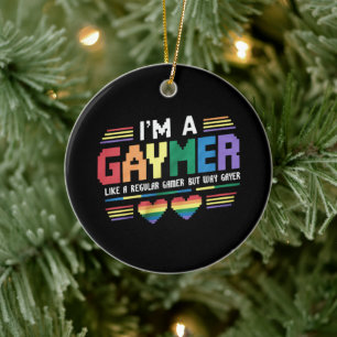 Décoration En Céramique Gaymer comme un joueur régulier mais bien plus gay
