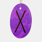 Décoration En Céramique Gebo Viking Rune Ornament - Unité ! (Gauche)