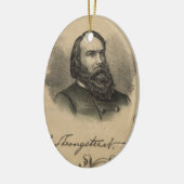 Décoration En Céramique Général James Longstreet (Gauche)