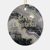 Décoration En Céramique geode de noël (Gauche)