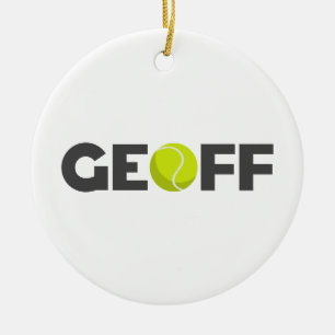 Décoration En Céramique Geoff Tennis