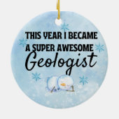 Décoration En Céramique Géologue (Dos)