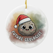 Décoration En Céramique Géologue du futur (Dos)