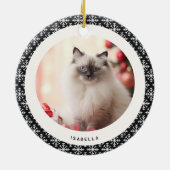 Décoration En Céramique Geometric Black and White Scandinavian 2 Photos (Dos)