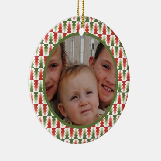 Décoration En Céramique Geometric Christmas Tree Grove (Droite)