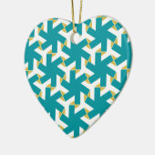 Décoration En Céramique géométrique 230614 (03) (Gauche)