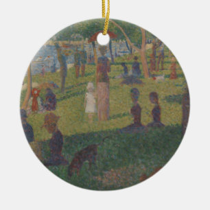 Décoration En Céramique Georges Pierre Seurat Etudier pour un dimanche s