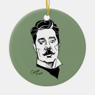Décoration En Céramique Giacomo Puccini