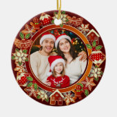Décoration En Céramique & Gingerbread Christmas I Custom Holiday Keepsake (Devant)