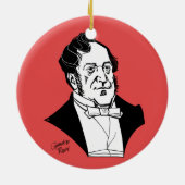 Décoration En Céramique Gioachino Rossini (Dos)