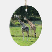 Décoration En Céramique Girafes (Droite)