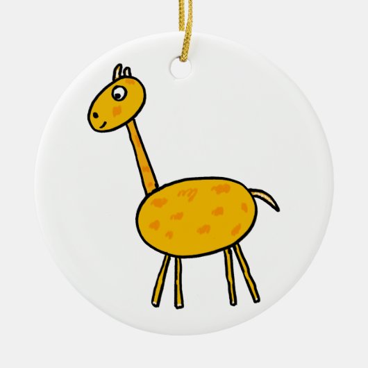 Décoration En Céramique Giraffe (Devant)