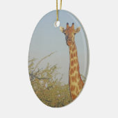 DÉCORATION EN CÉRAMIQUE GIRAFFE (Gauche)