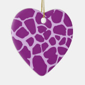 Décoration En Céramique Giraffe violette (Droite)