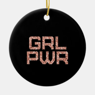 Décoration En Céramique Girl Power