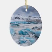 Décoration En Céramique Glacier Ice paysage, Islande (Droite)