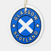 Décoration En Céramique Glasgow Écosse (Gauche)