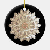 Décoration En Céramique Gleam Snowflakes congelé #6 (Dos)