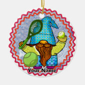 Décoration En Céramique gnome de tennis (Devant)