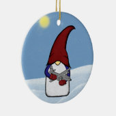 Décoration En Céramique Gnome et C-130 (Droite)