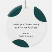 Décoration En Céramique Gnome Et Rinder Avec Gant Rose (Dos)