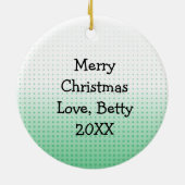 Décoration En Céramique Gnome pour les fêtes Noël (Dos)