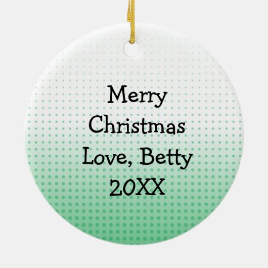 Décoration En Céramique Gnome pour les fêtes Noël (Dos)