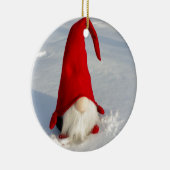 Décoration En Céramique Gnome scandinave de Noël (Droite)