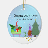Décoration En Céramique GnomeBody t'aime comme moi (Gauche)
