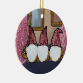 DÉCORATION EN CÉRAMIQUE GNOMES (Droite)