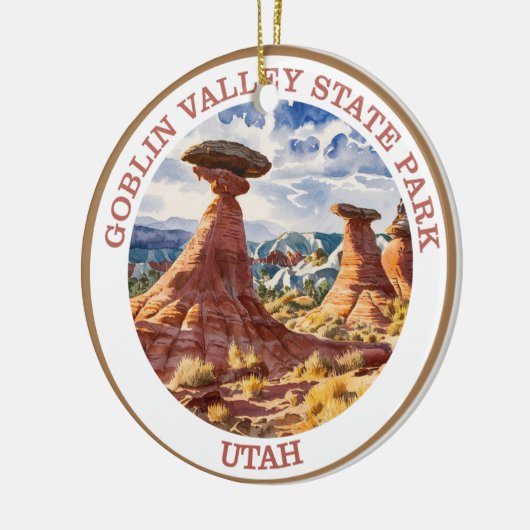 Décoration En Céramique Goblin Valley State Park, Utah (Gauche)