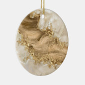 Décoration En Céramique Gold and Pearl (Droite)