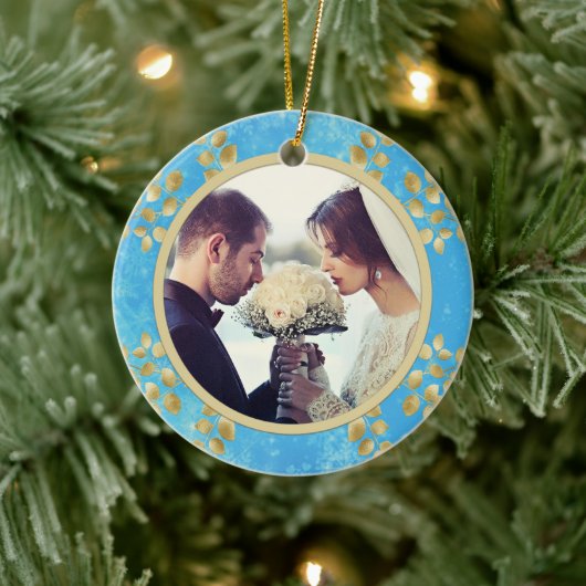 Décoration En Céramique Gold Floral (Arbre)