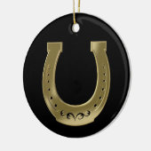 Décoration En Céramique Golden horseshoe (Gauche)