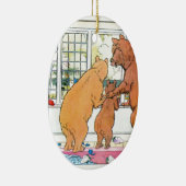 Décoration En Céramique Goldilocks et les trois ours (Droite)