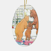 Décoration En Céramique Goldilocks et les trois ours (Gauche)