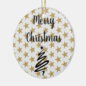 Décoration En Céramique Golds Stars Noël (Gauche)