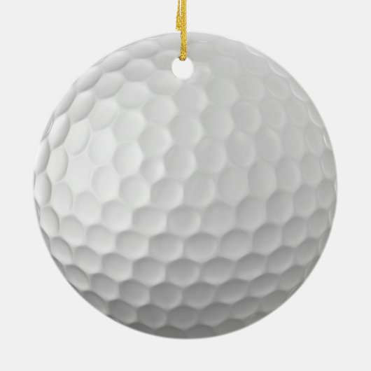 Décoration En Céramique Golf Ball Texture (Dos)